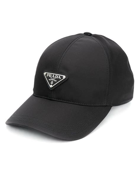 prada baseball cap black|prace rizza rone baseball cap.